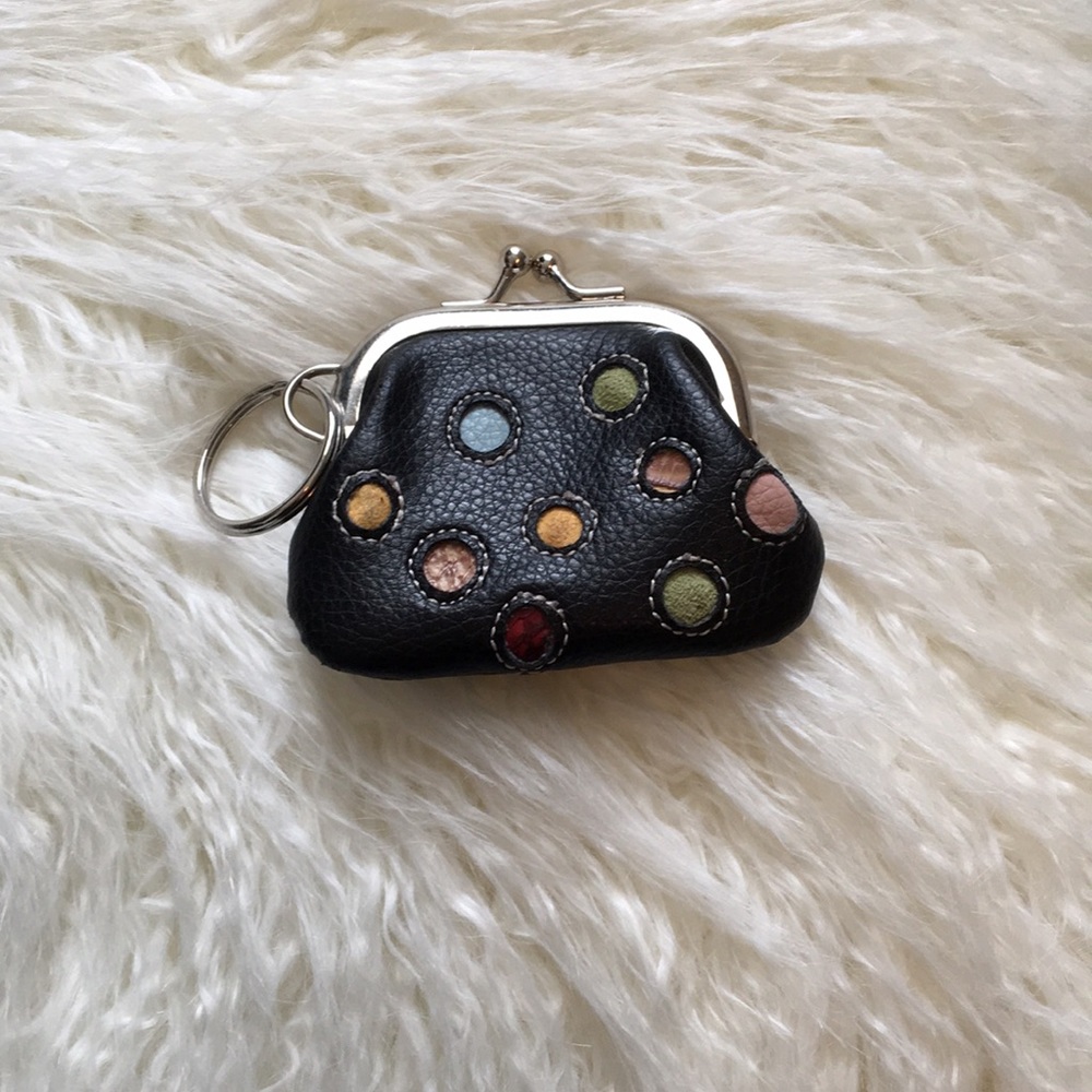 Polka Dot Change Purse